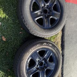 2- Tires and Rims  225/65/17