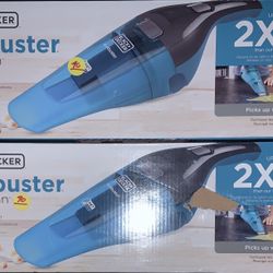 2 Handheld Vacuum Cleaners