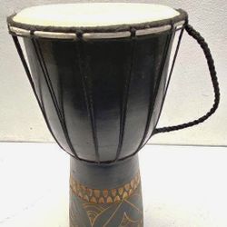 West African Drum 15"x 8"