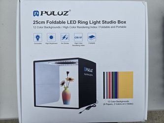 Light box for photographs