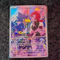 Team Rocket's Murkrow IR Pokemon Card