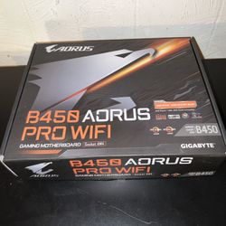B450 Aorus Pro Wifi Motherboard