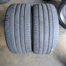 285/35ZR22 PIRELLI P ZERO PAIR OF TIRES 