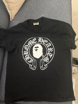 BAPE x Chrome Hearts Black Graphic Tee sz M