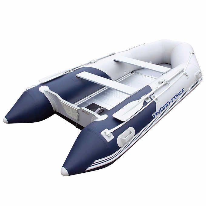 Brand new in box rigid aluminum floor inflatable boat