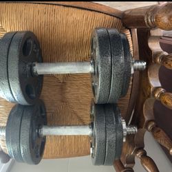60lb Adjustable Dumbbell Set 