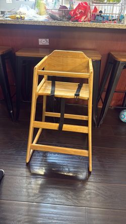 Wooden High Chair