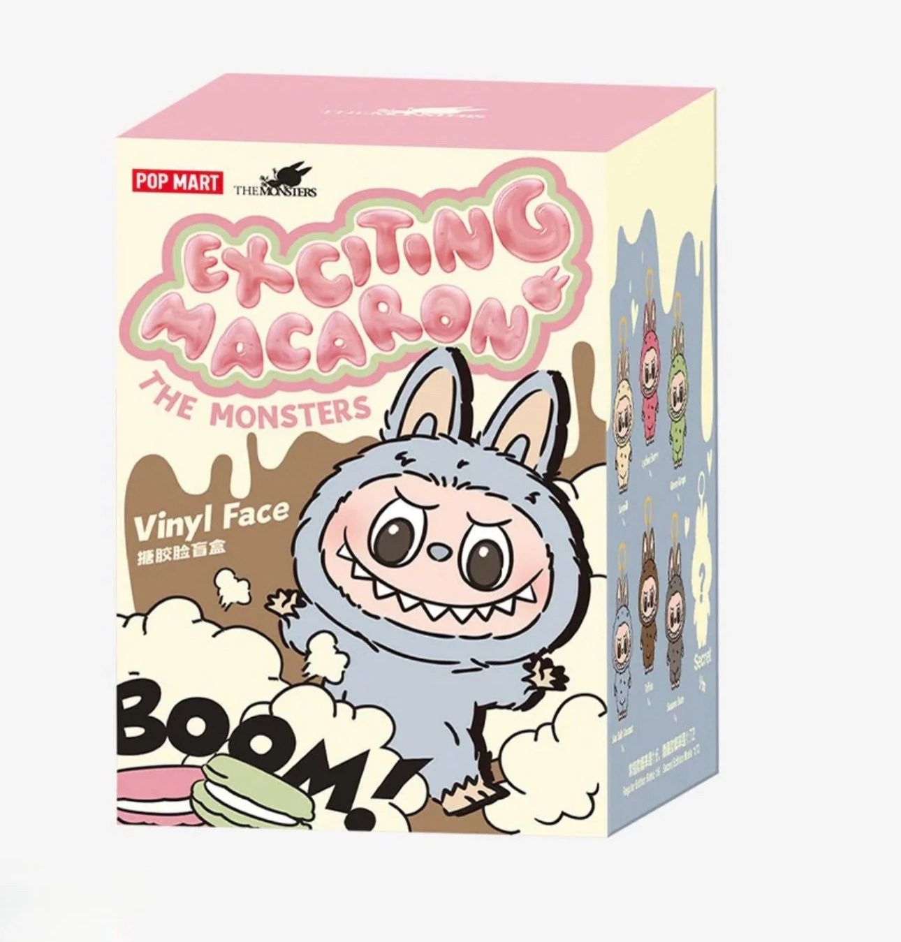 LaFuFu LaBuBu The Monsters Exciting Macaron Vinyl Face Blind Box (1pc)