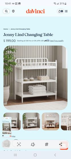 Jenny Lind Changing Table $100