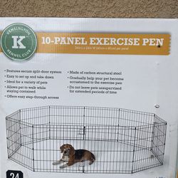 10 Panel Pet Exercise Pen