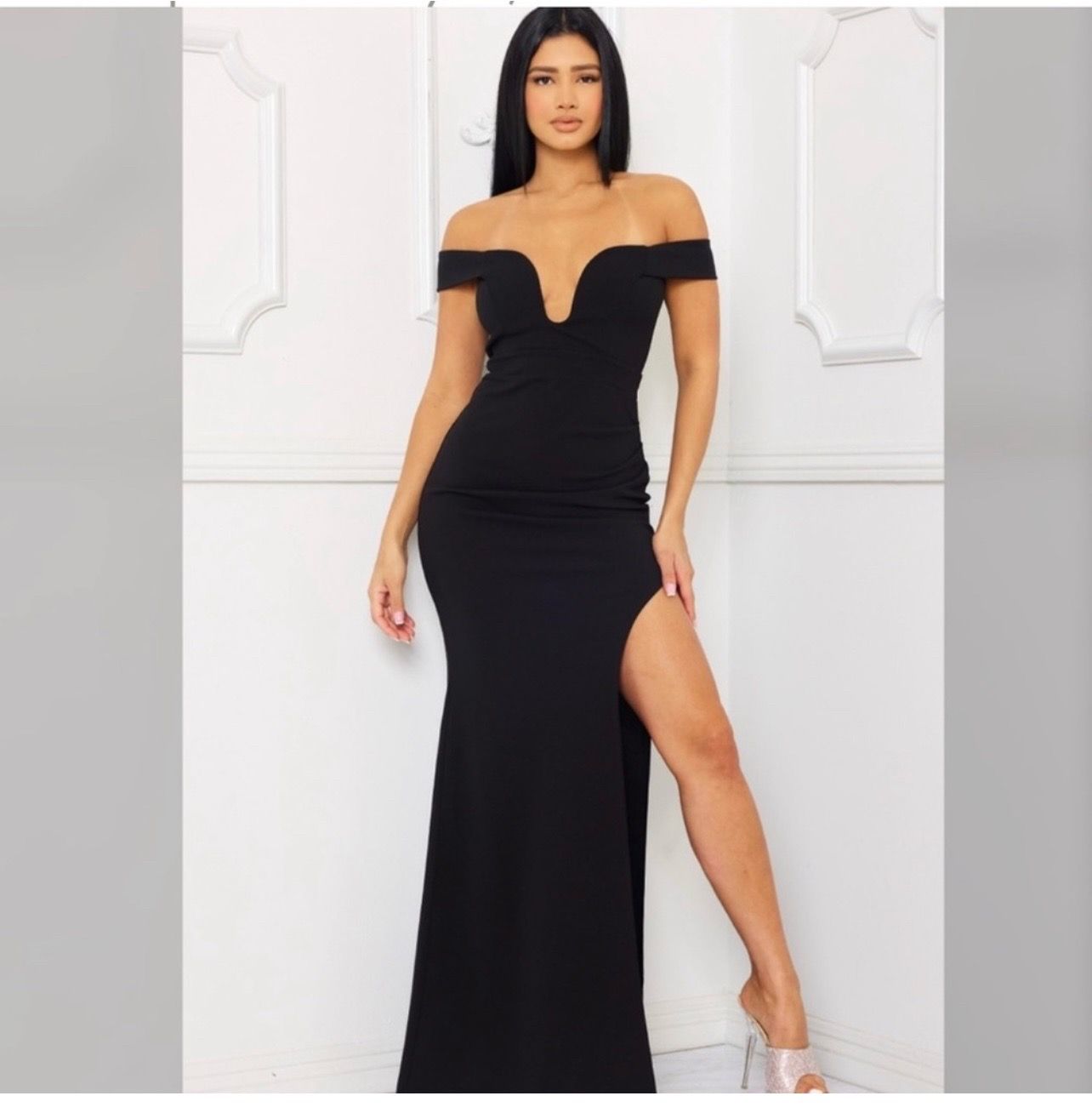 Large black gown