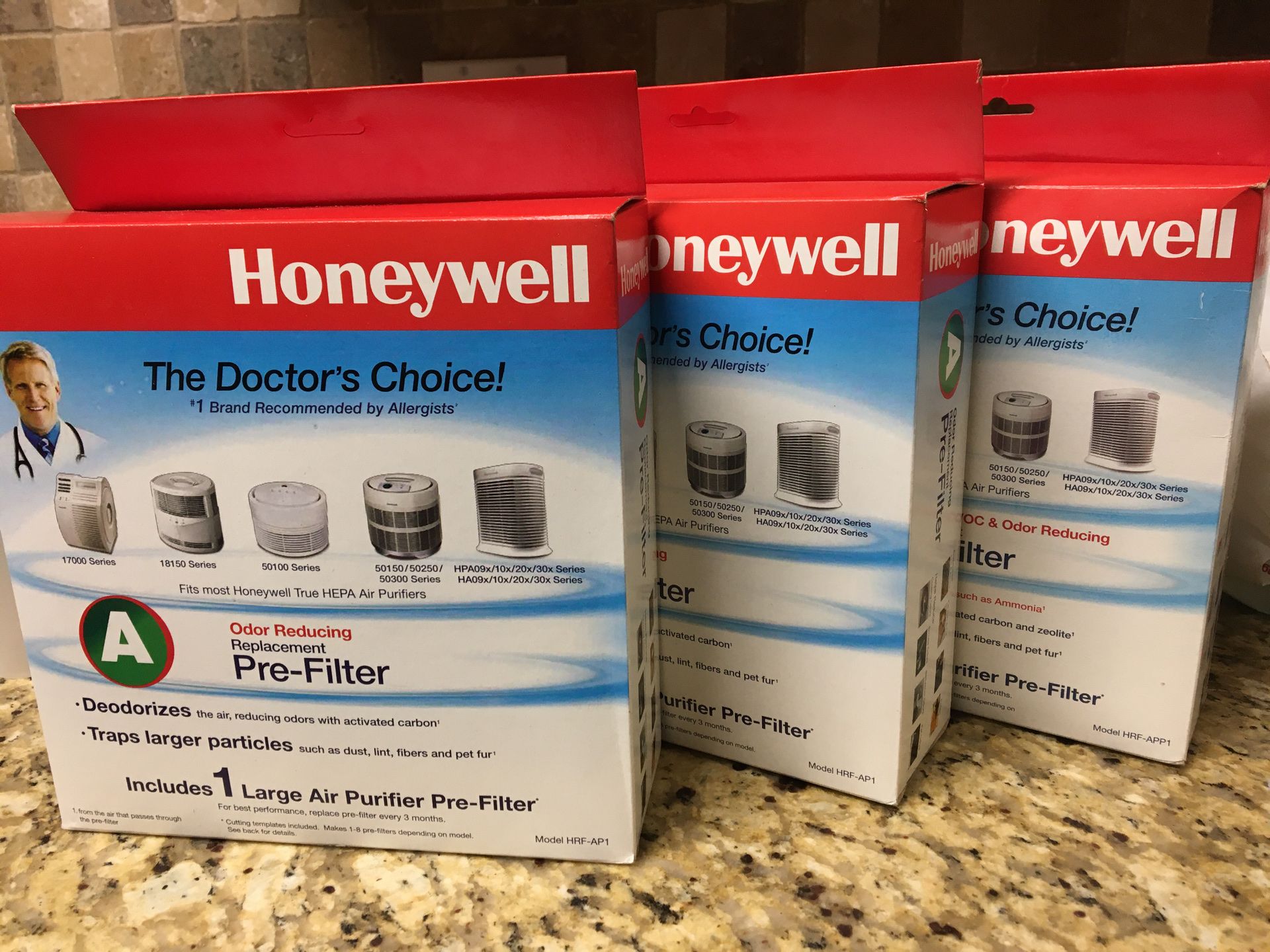 3 boxes of Pre-filter for air purifier