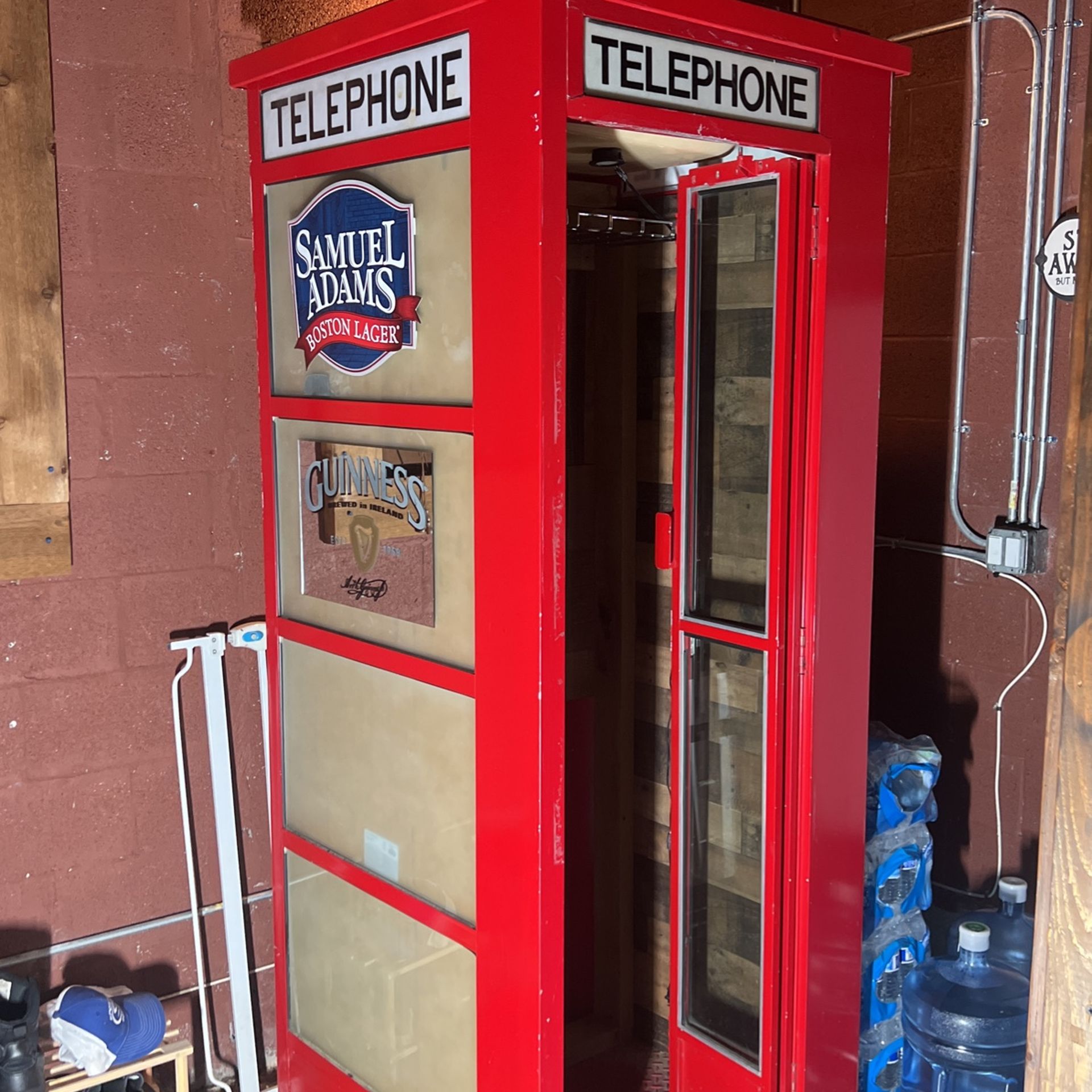 Antique Telephone Booth