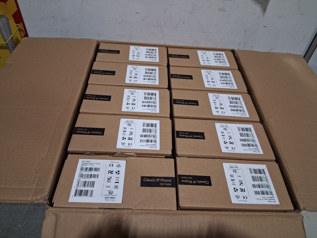 10 Yealink Phones New In Box