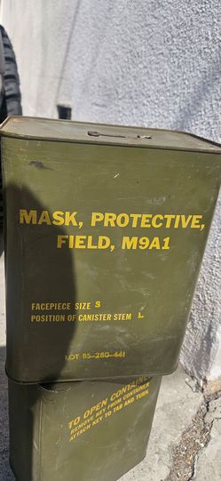 M9A1 Field Protective Mask Carry Can