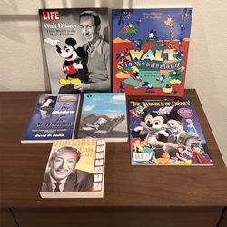 Disney Book Lot - 6 Paperback Books