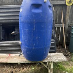 55 Gallon Water Barrel 