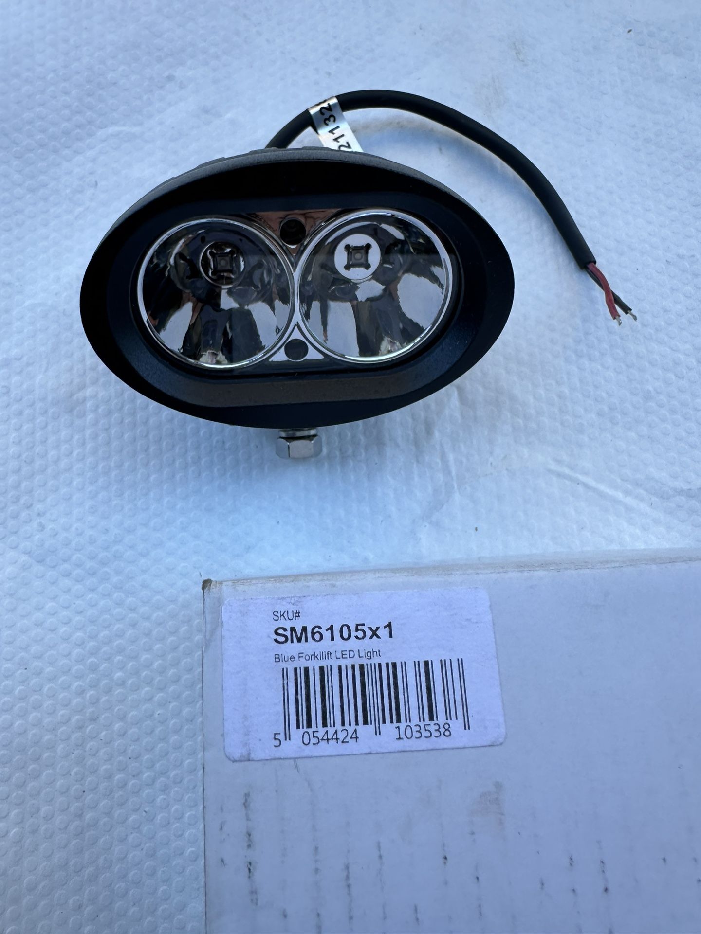 poeland Forklift Blue Led Warehouse Safe Warning Light 12V-60V