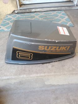 Suzuki 8 horsepower 2-stroke cover