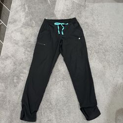 S/T FIGS Black Scrub Pants FreeX