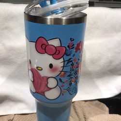 Stainless Steel Insulated Tumbler With Handler Never Use 