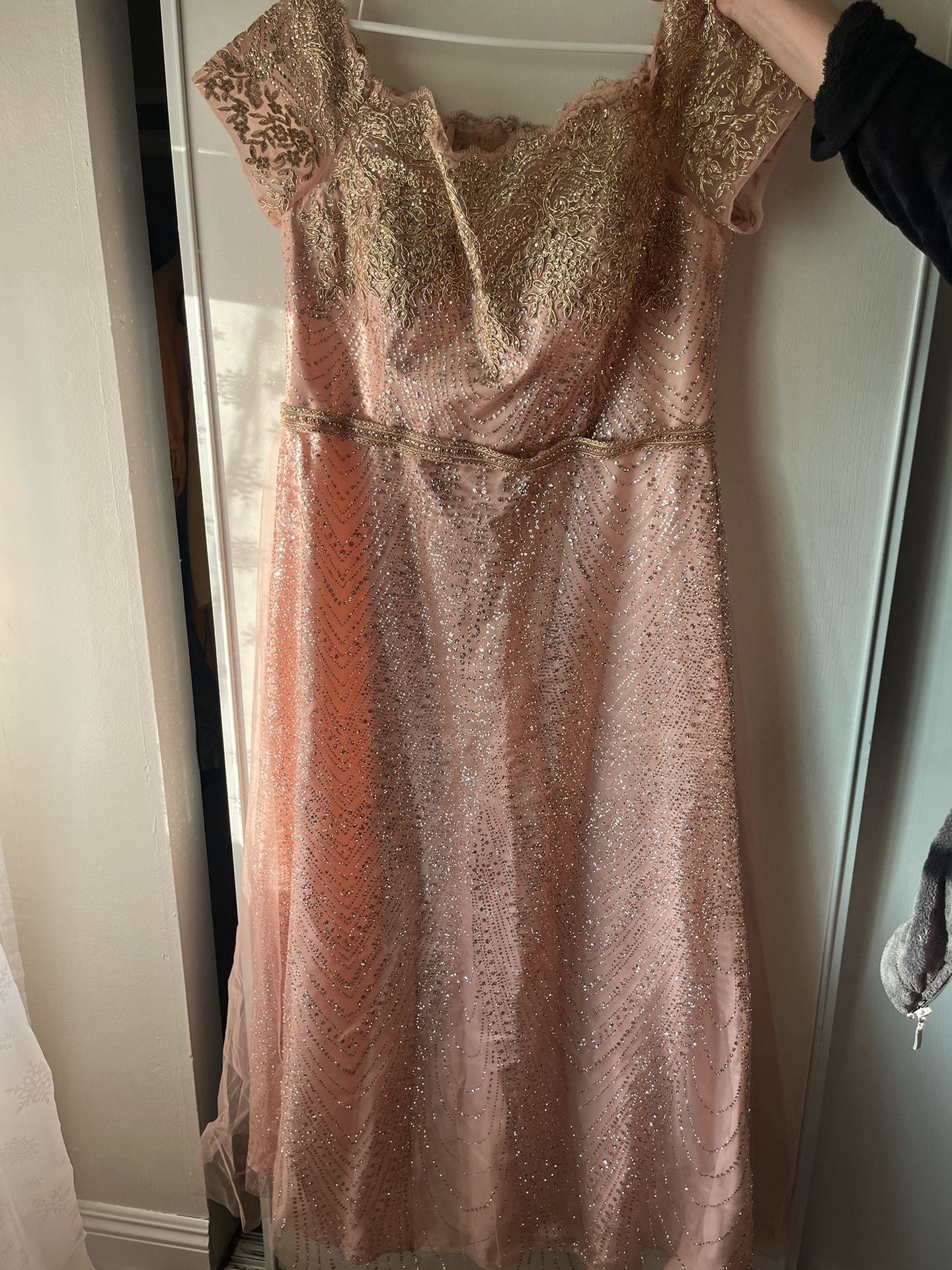 Rose gold Dress