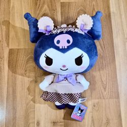 Sanrio Kuromi Favorite Cooking BIG FuRyu Plush Doll 12.4 Inch