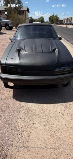 MUSTANG FOXBODY HOOD