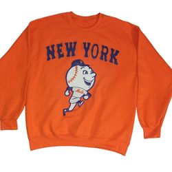 Brand New Custom New York Mets Sweatshirt Size Large