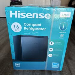 Hisense 1.6 Cuft Single Door Mini Fridge,