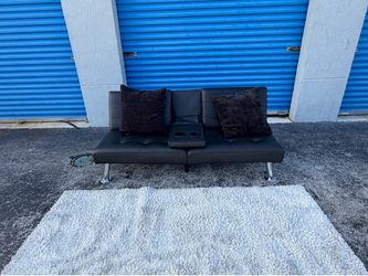 🛋️ Futon Sofa Bed for Sale – $200 🚚