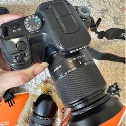 Sony Camera A100 bundle.
