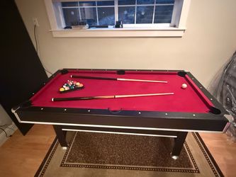 Hathaway 6-Ft Pool Table & Ping Pong Combo