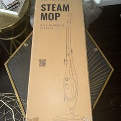 PurSteam All-Purpose Steam Mop with Handheld Steamer (New in Box)