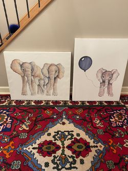 Elephant Canvas Prints