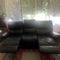 Lazy Boy Leather Couch