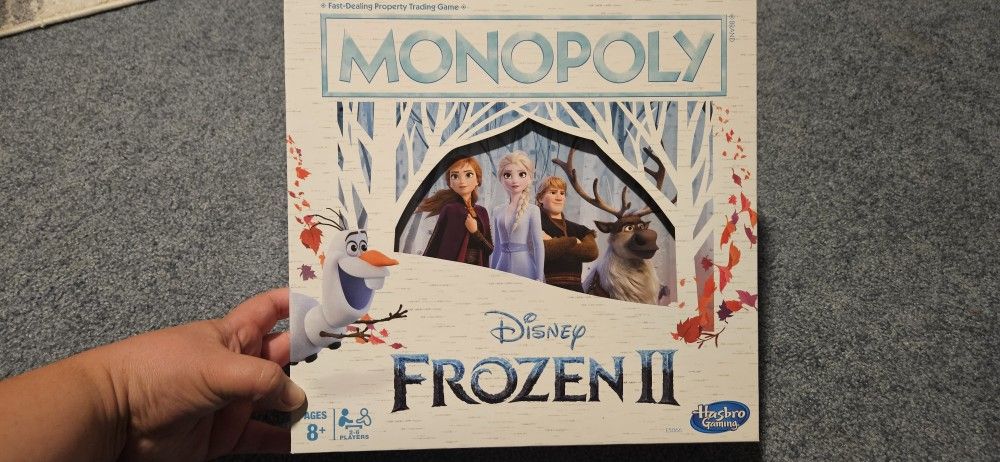 Frozen 2 Monopoly 