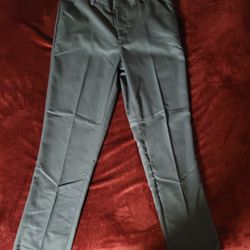 NWT WOMENS FOR YOUR ONE DRESS PANTS GRAY SIZE 29×32