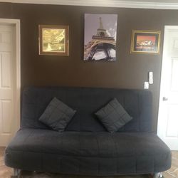 futon with mattress & cover