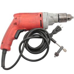 Milwaukee 0299-20 Heavy-Duty Corded 1/2 in. 13 mm Drill 120V 8A 0-850 RPM with Keyed Chuck