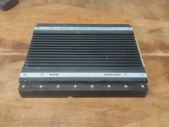 Lanzar Vibe 1600w 4 Channel Amplifier (Old School).