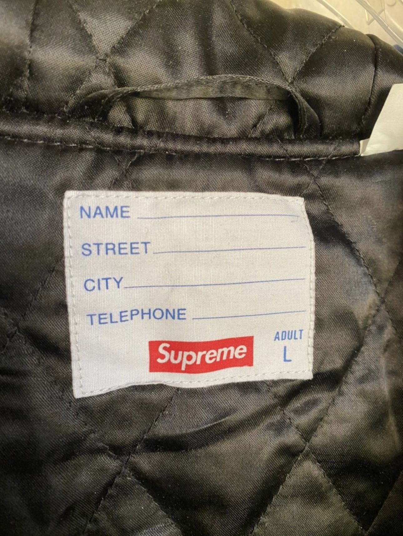 Supreme Leather Jacket for Sale in New York, NY - OfferUp