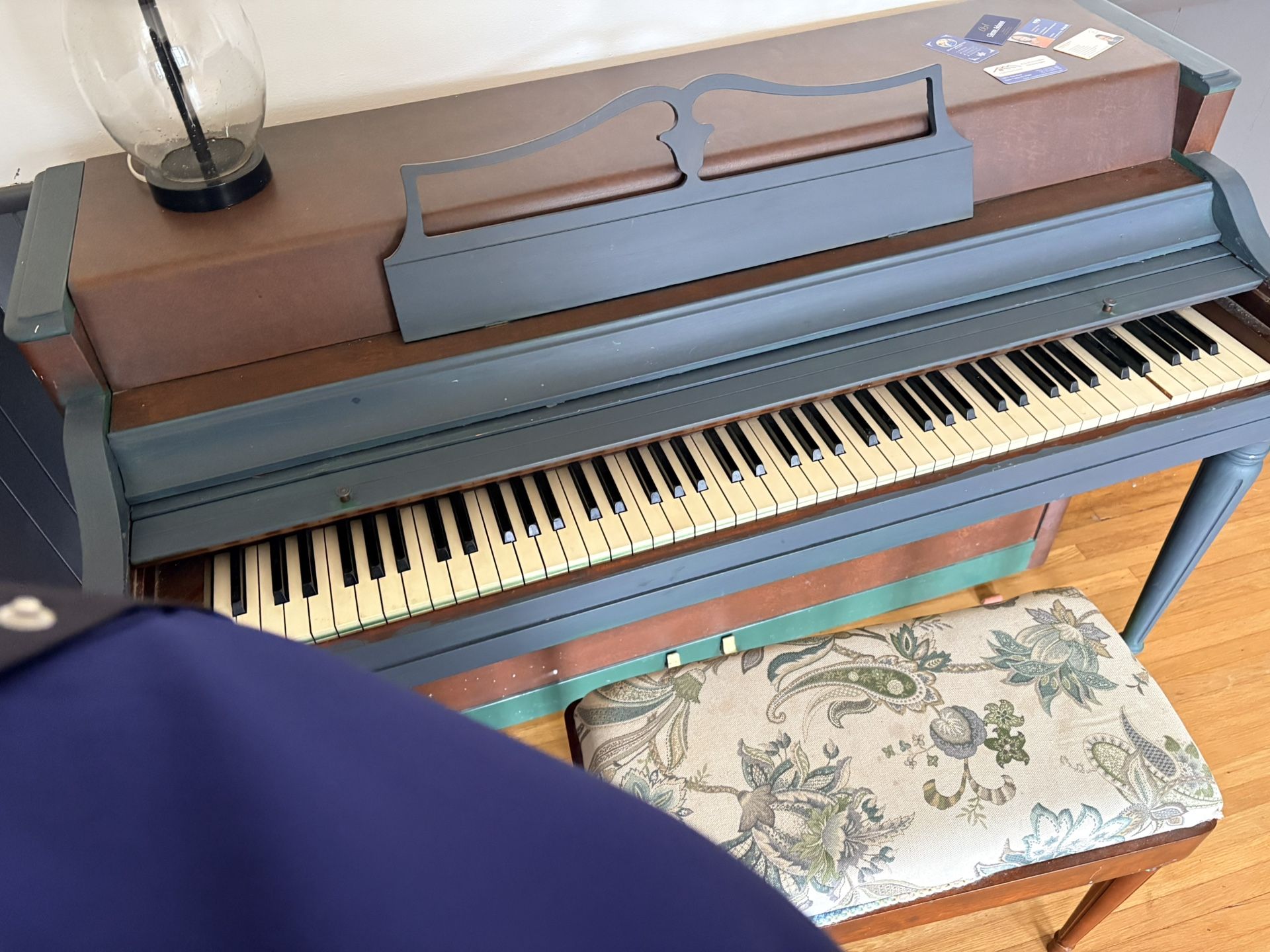 Piano With Stool