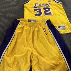 Lakers Jersey And Shorts L Kids