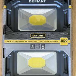 Rechargeable Magnetic Light