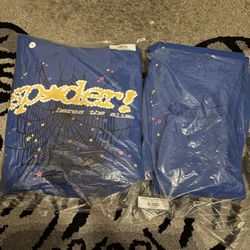 Sp5der Sweatsuit ‘TC Blue’