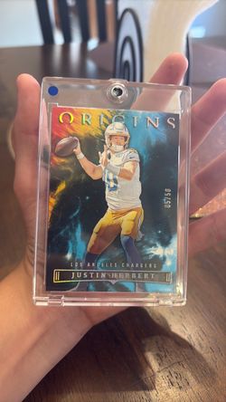 Justin Herbert Origins NFL Card 05/50