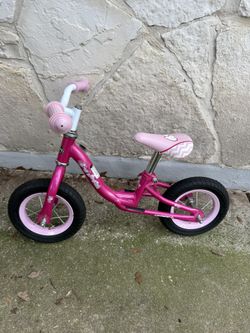 Balance Bike Kids Childs Girly Girls Bicycle