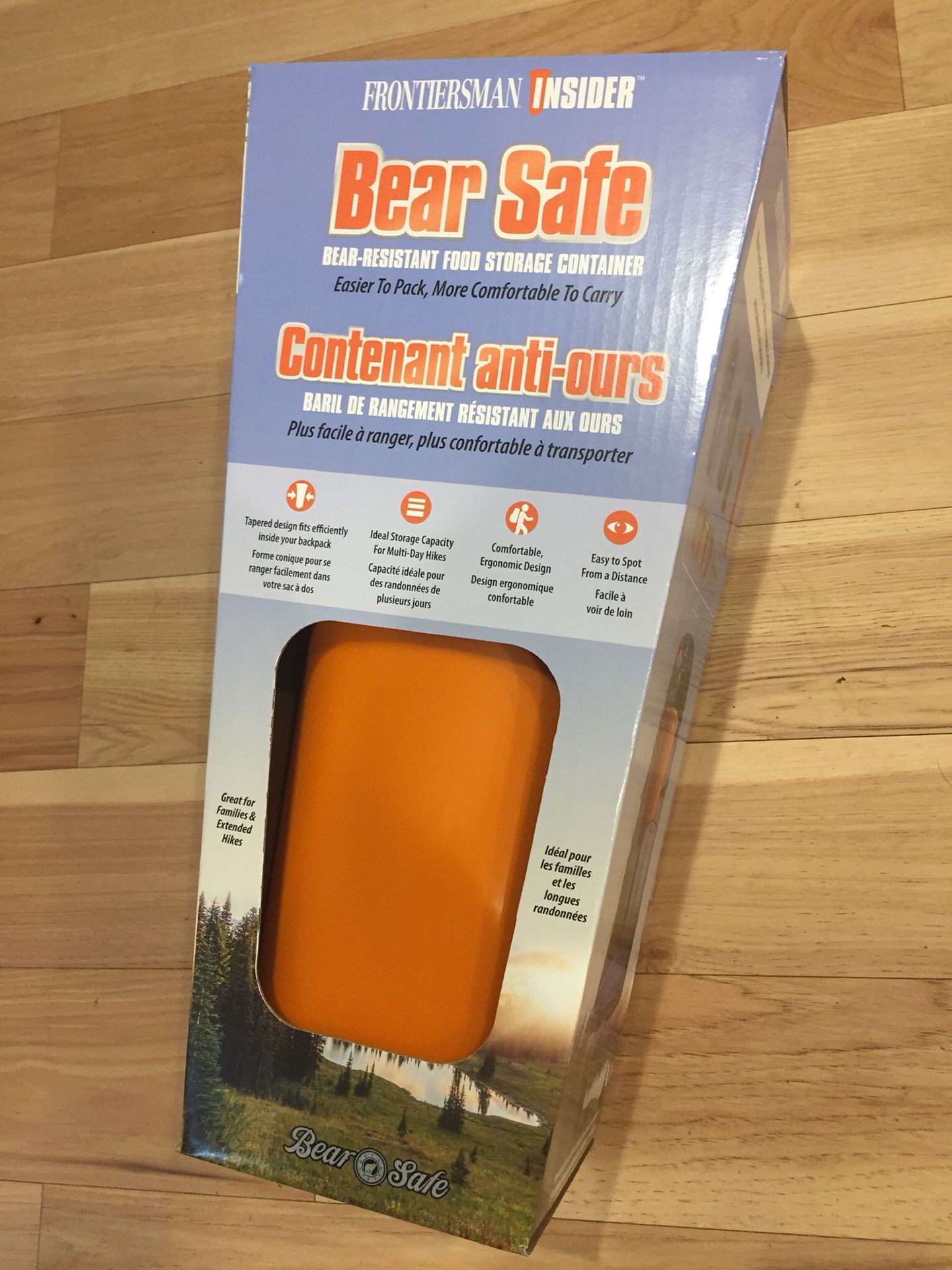 Hiking/camping bear safe