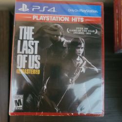 THE LAST OF US REMASTERED NEW, UNOPENED, & FACTORY SEALED PS4